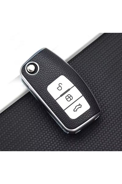 emii auto spare parts Fiesta Mondeo Courier Compatible Key Case Gray / Black