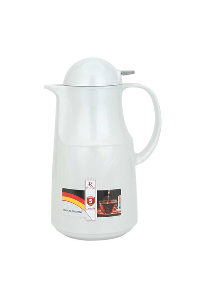 Alsaif Gallery Al-Rhine German Silver Ribbed Thermos, 1 Liter