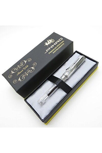 Signator Jinhao Transparan Şeffaf Dolma Kalem | İsme Özel Kalem