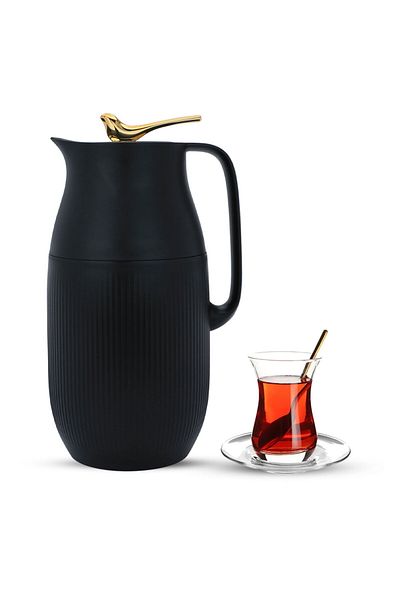 Royal 6 Elegant Thermos 1.6 Liter Black