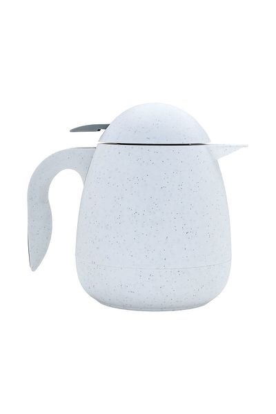 Alsaif Gallery German Rhinestone White Granite Thermos, 0.5 Litres