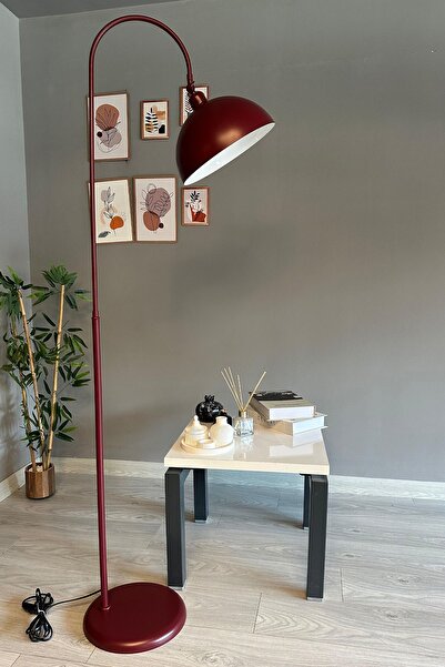 Bamyum Vişne Çürüğü Lambader Hareketli Başlık Modern Dekoratif Metal Oturma Odası Çalışma Odası Lambası