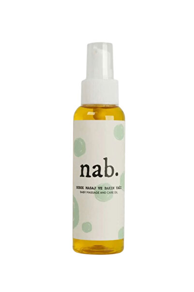 nab. Doğal Bebek Masaj Ve Bakım Yağı 100 ml -temiz Içerikli- Baby Massage Oil
