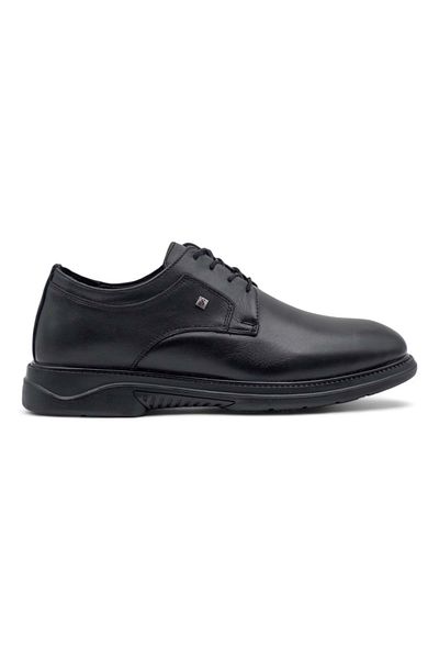 Voyager 1114 PANTOFI SPORT BĂRBAȚI DIN PIELE GENUINĂ NEGRE