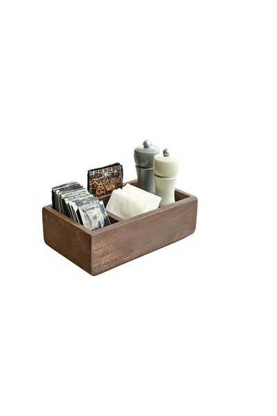 Davi Ahşap Multi-Purpose Wooden Menage and Organizer