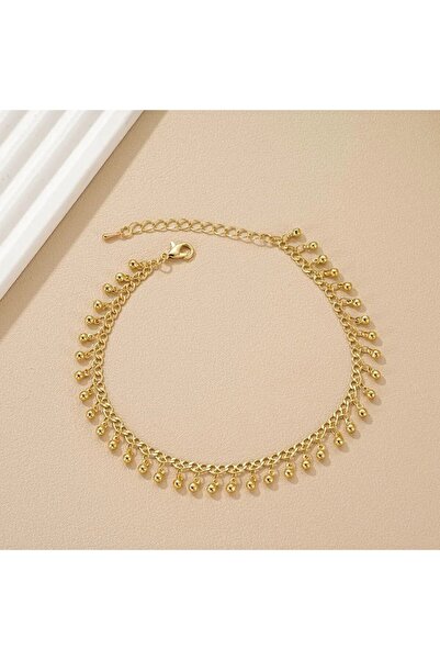 Genel Markalar Şık Zincirli Zilli Ayak Halhal ile Tarzınızı Yansıtın