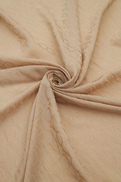 Valentino Orlandi Φουλάρι Alia Jacquard-2 - Μπεζ
