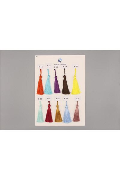Gül Turquoise 7 cm Polyester Tassel