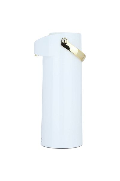 Alsaif Gallery Hospitality Thermos, White And Gold, 1.9 Liters