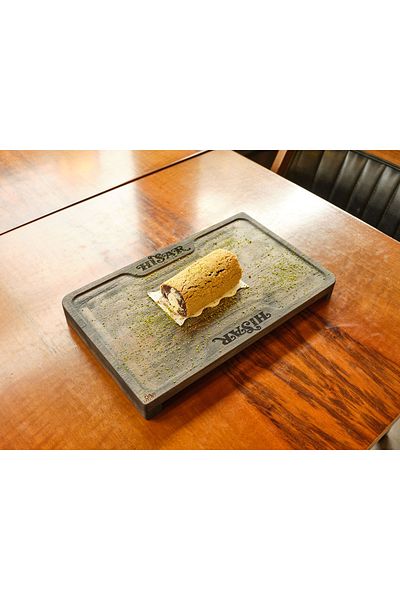 Davi Ahşap Wooden Presentation Plate - Stylish Design