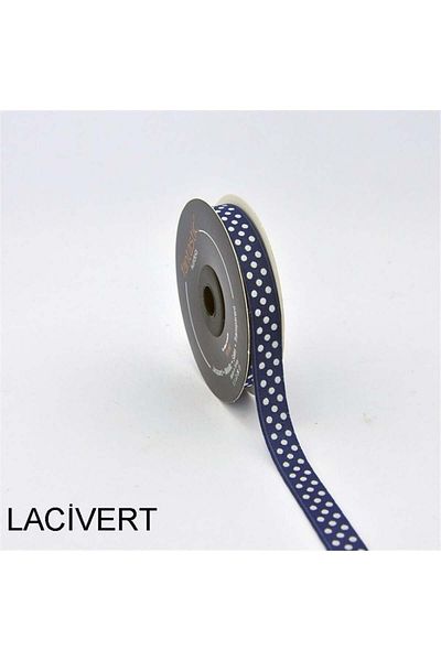FANTASTIC 12750 Model Navy Blue Woven Polka Dot - Border Stripe