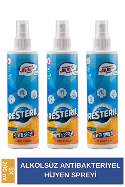 Resteril Ayakkabı Deodorantı Gazsız Ayakkabı Koku Giderici Parfümsüz Dezenfek...