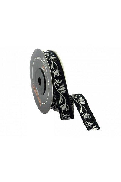 FANTASTIC 16090-Bordür - 10 m Black-Silver