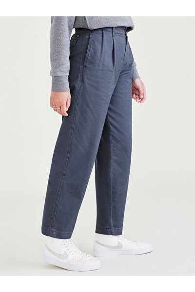 Dockers High Waist Pleated Original Khaki Tapered Fit