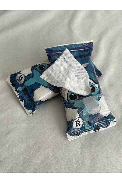 Planet Butik Stitch Pocket Size Wet Wipes