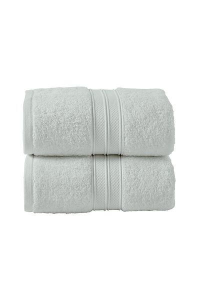 Donetella 2 - Pcs Premium Bath Sheet (85x172cm ) 600 GSM 100% Combed Cotton