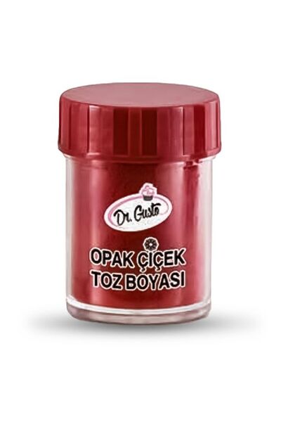 Dr. Gusto ÇİÇEK BOYASI OPAK BORDO (5 GR)