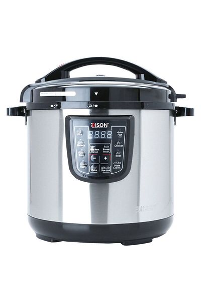 Edison Edison Pro Electric Pressure Cooker With Granite Bowl, 12 Liter, 1600 Watt, 10 Programs