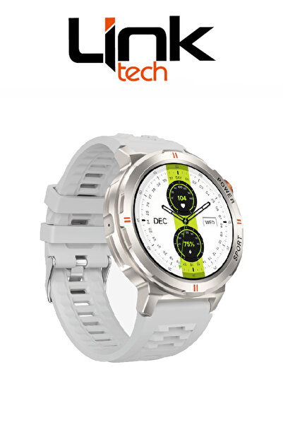 Linktech S93 Premium LT Watch 46mm Süper Amoled IP68 Suya Dayanıklı Akıllı Saat
