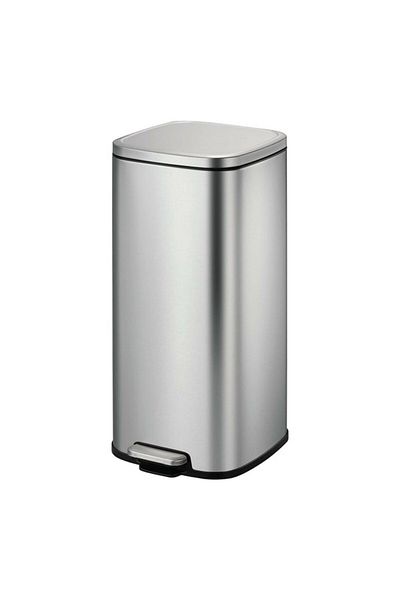 EKO Stainless Steel Rectangular Pedal Bin 30 Liter