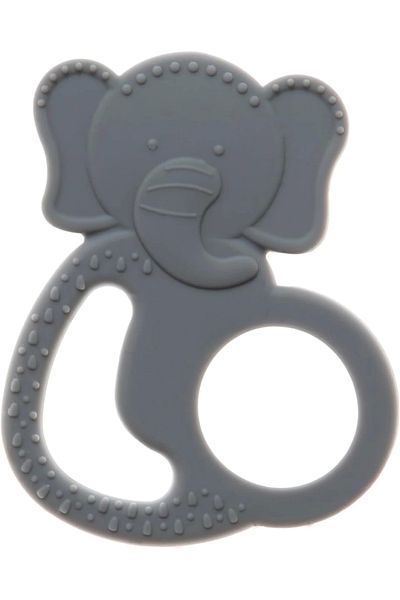 Babyjem Silicone Elephant Teether - Bpa Free