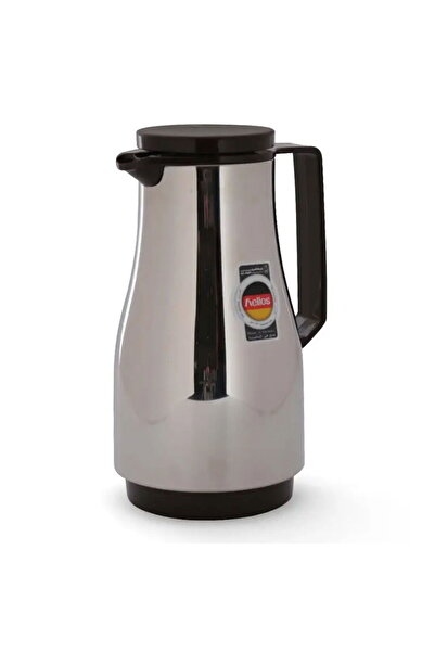 Helios ترمس 1 لتر فولاذ ألماني بني