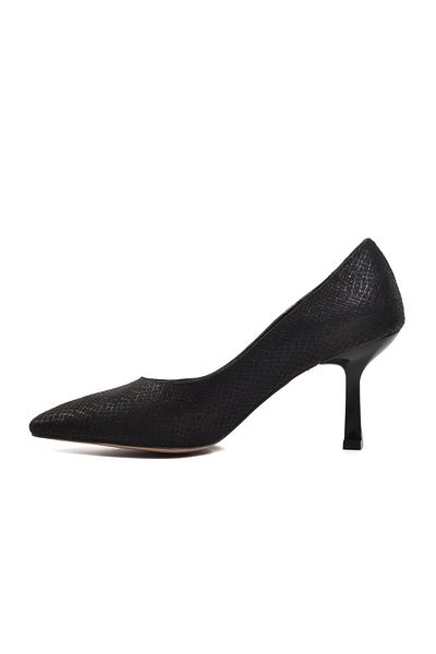 Pierre Cardin PC-54050 Μαύρα γυναικεία παπούτσια με τακούνι