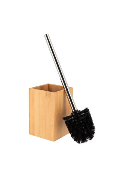 Tendance فرشاة حمام من الخيزران سهلة الاستخدام مع حامل