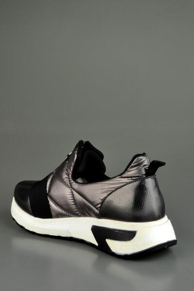 KONFOR AKAY Platin Renk  Paraşüt Kumaş Fashion Winter Kadın Spor Ayakkabı