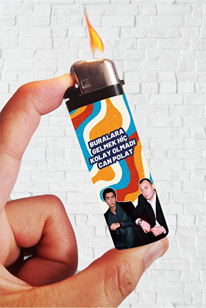 SARANG Çakmak Dostluk Canpolat Çakır ve Polat Kurtlar Vadisi Baskılı Klasik Ç...