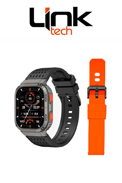 Linktech SV96 Premium LT Watch 52mm Süper Amoled IP68 Suya Dayanıklı Akıllı Saat