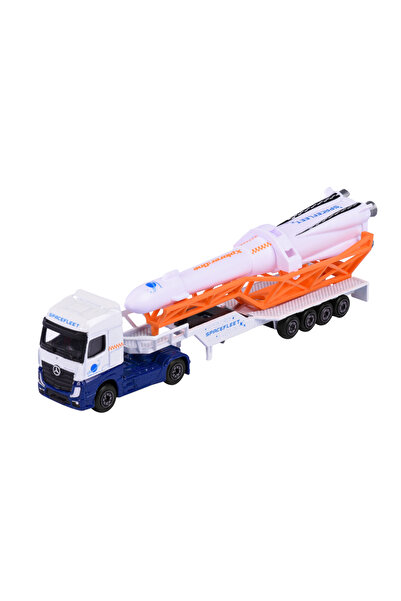 Majorette Transporter Serisi Mercedes Benz Actros Roket Taşıyıcı