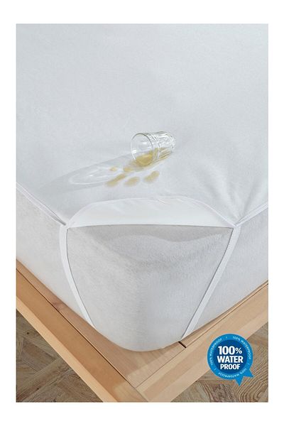 embays collection Nonwoven Fabric (160X200Cm) Double Four-Corner Elastic Bed Protector, Children's Mattresses, Patient Mattresses