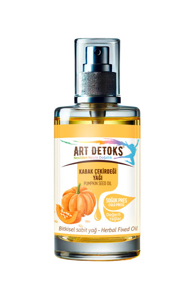 Art Detoks Kabak Çekirdeği Yağı 30 ML Pompalı Kolay Kullanım Cep Boy