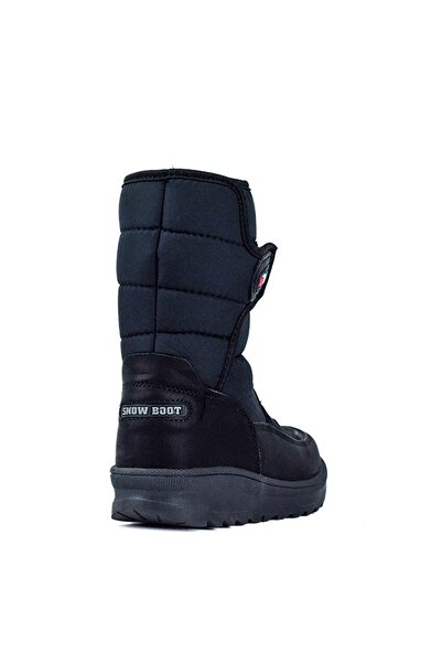 Genel Markalar Unisex Çocuk Siyah Termal Kar Bot
