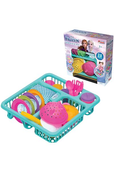 Doğan Oyuncak Dünyası Kitchen and Home Toy Set - Frozen Dish Rack