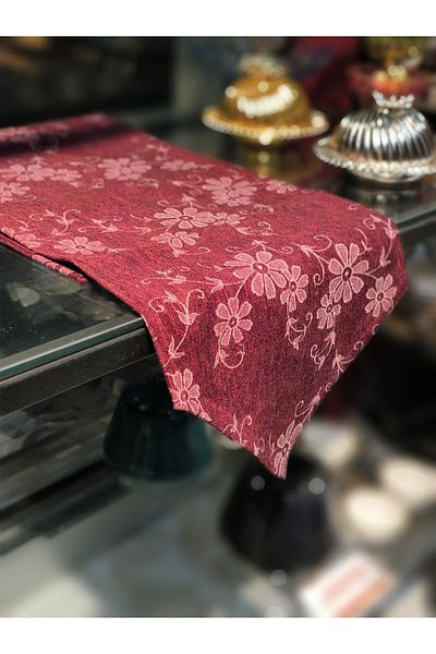 SAVA HOME COLLECTİON Sava Home Ethnic Vintage Embroidered Runner - 33*130 1