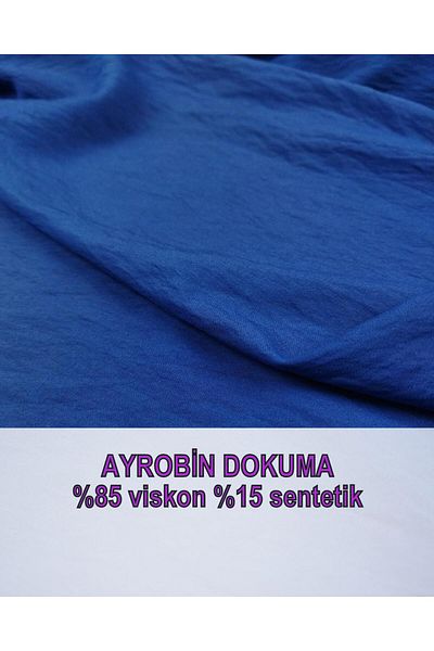 Kumaş Parça Aerobin Weaving - Μπλε Χρώμα, Πλάτος κοπής 140 cm