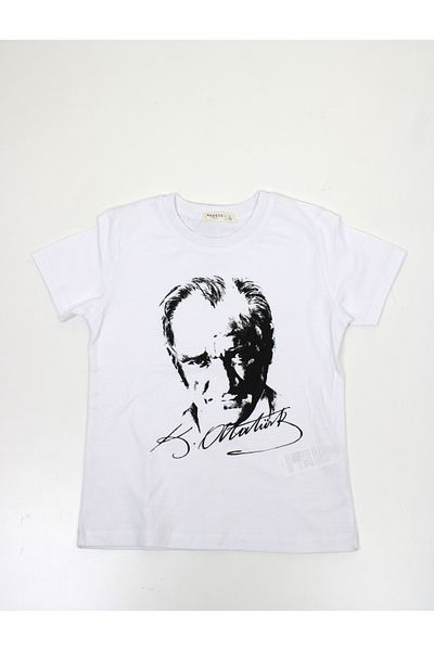 Breeze Παιδικό μπλουζάκι με στάμπα Ataturk