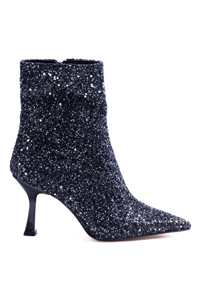 Enodia RİGGS CAM KIRIĞI KISA TOPUKLU BOT