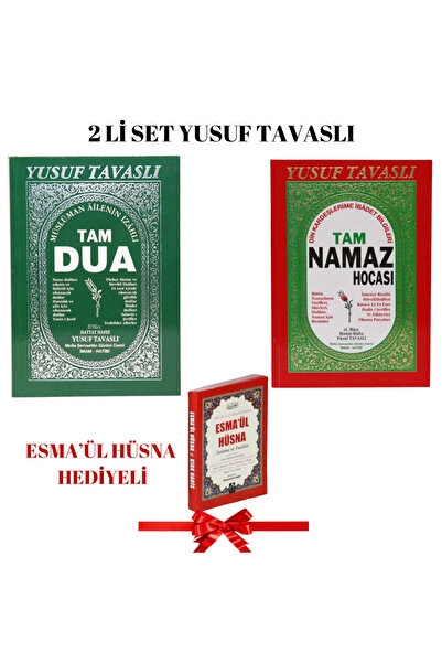 Tavaslı Yayınları Tam Namaz hocası & Tam Dua Kitabı Seti - esma'ül hüsna hedi...