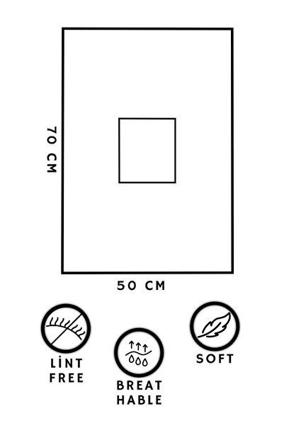 Rebeka Mat Bathroom Set - Foot Towel