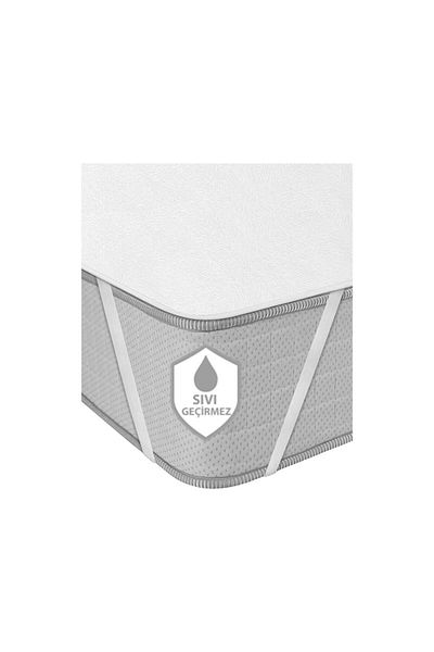 embays collection Nonwoven Fabric (160X200Cm) Double Four-Corner Elastic Bed Protector, Children's Mattresses, Patient Mattresses