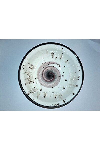 Tulu 1 Adet Mürdüm Renk Porselen Çorba Komposto Kasesi