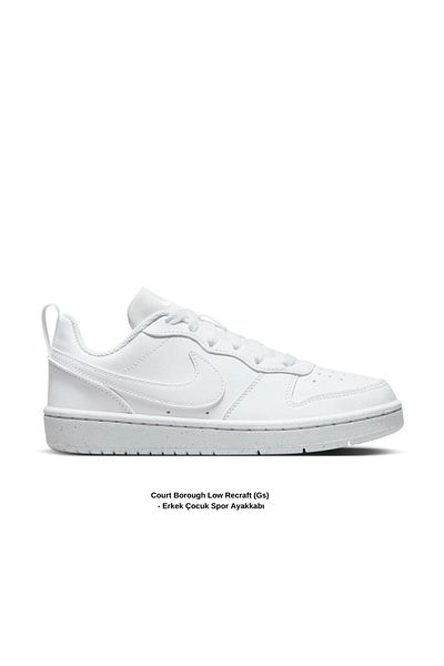 Nike Court Borough Low Gs Recraft Boy's Casual Sneakers