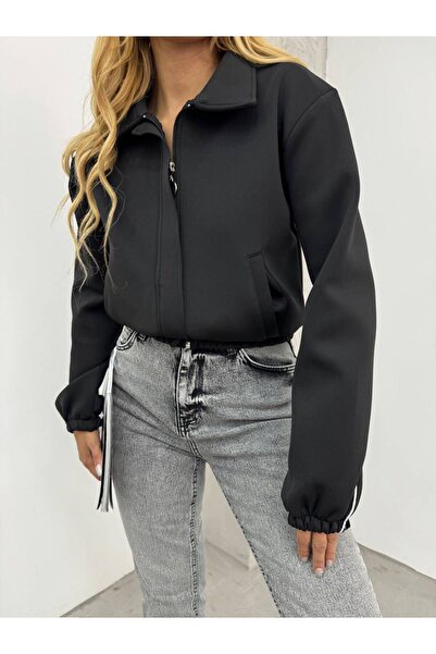 Oyer Moda Jachetă de damă cu buzunar din flanel