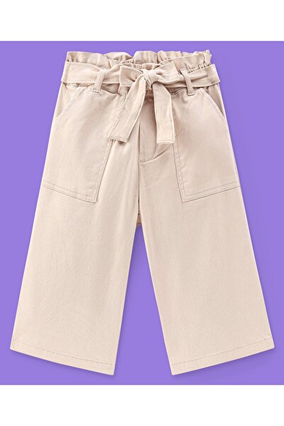 Ollington St. Ollington St. Cotton Knit Full Sleeves Floral ed One Shoulder Top & Woven Culottes Set - Multicolor