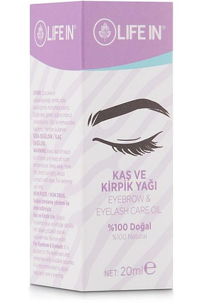Life In Eyebrows and Eyelashes Care Oil 20 ml