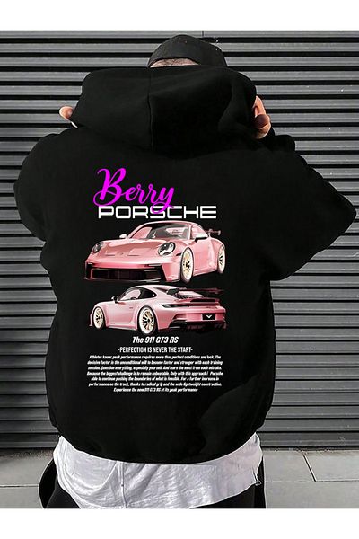 Uniquetex PORSCHE 911 VEK Суитшърт с качулка