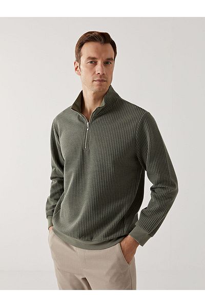 LC Waikiki Lw - Stand Collar Long Sleeve Men's Sweatshirt
